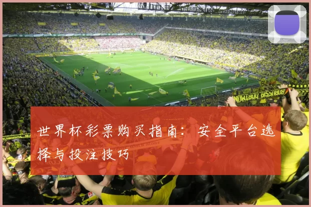 世界杯彩票购买指南:安全平台选择与投注技巧