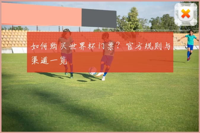 如何购买世界杯门票？官方规则与渠道一览
