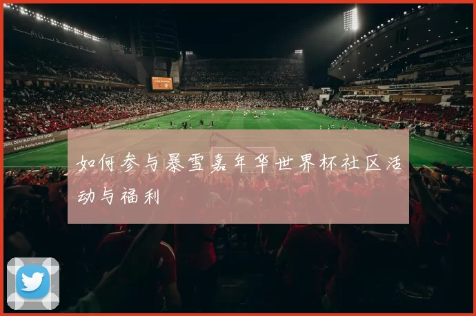 如何参与暴雪嘉年华世界杯社区活动与福利
